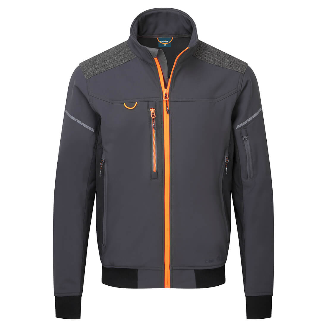 Portwest EV4 Softshell Bomber in Metal Grey, image 3