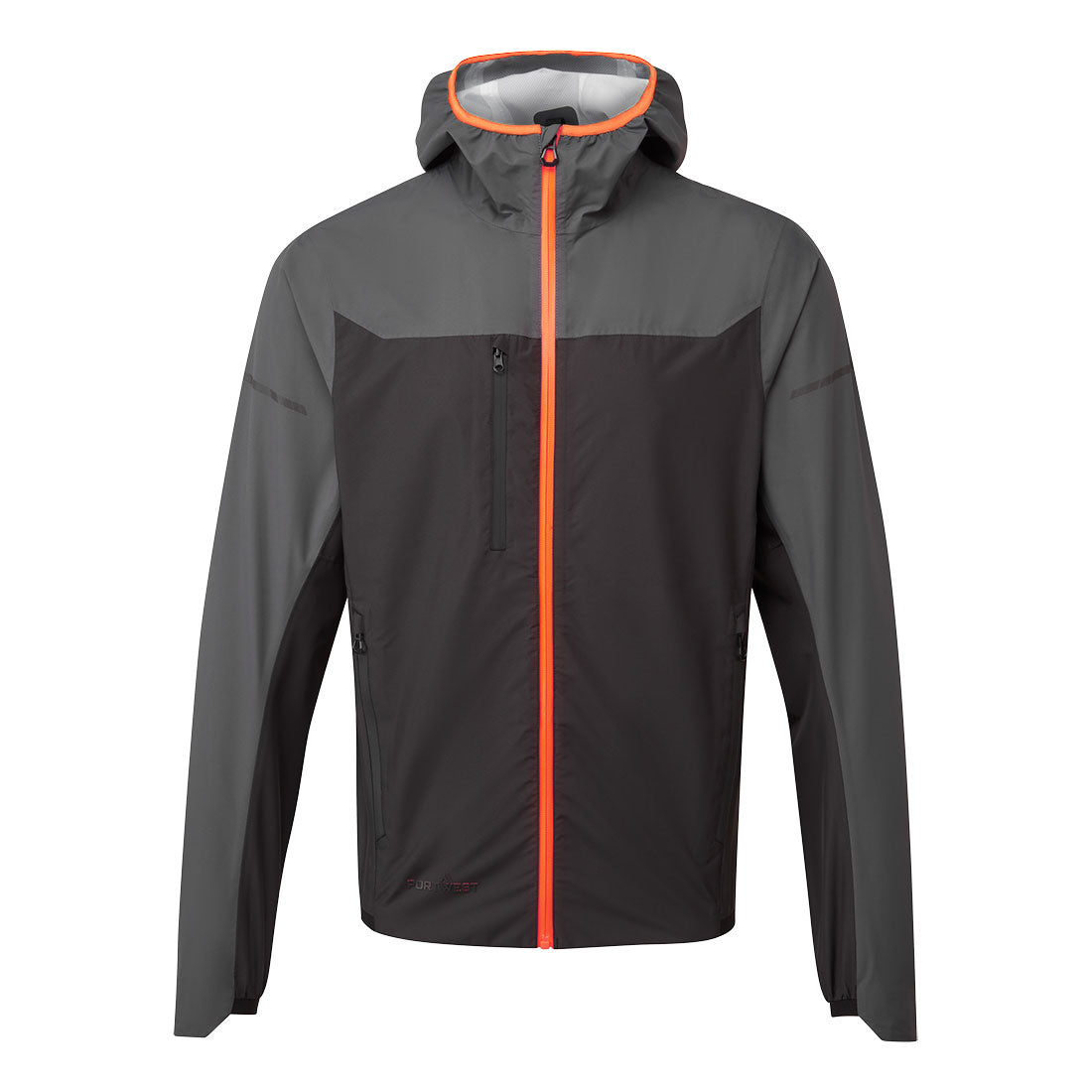 Portwest EV4 Packable Waterproof Jacket in Metal Grey, image 2