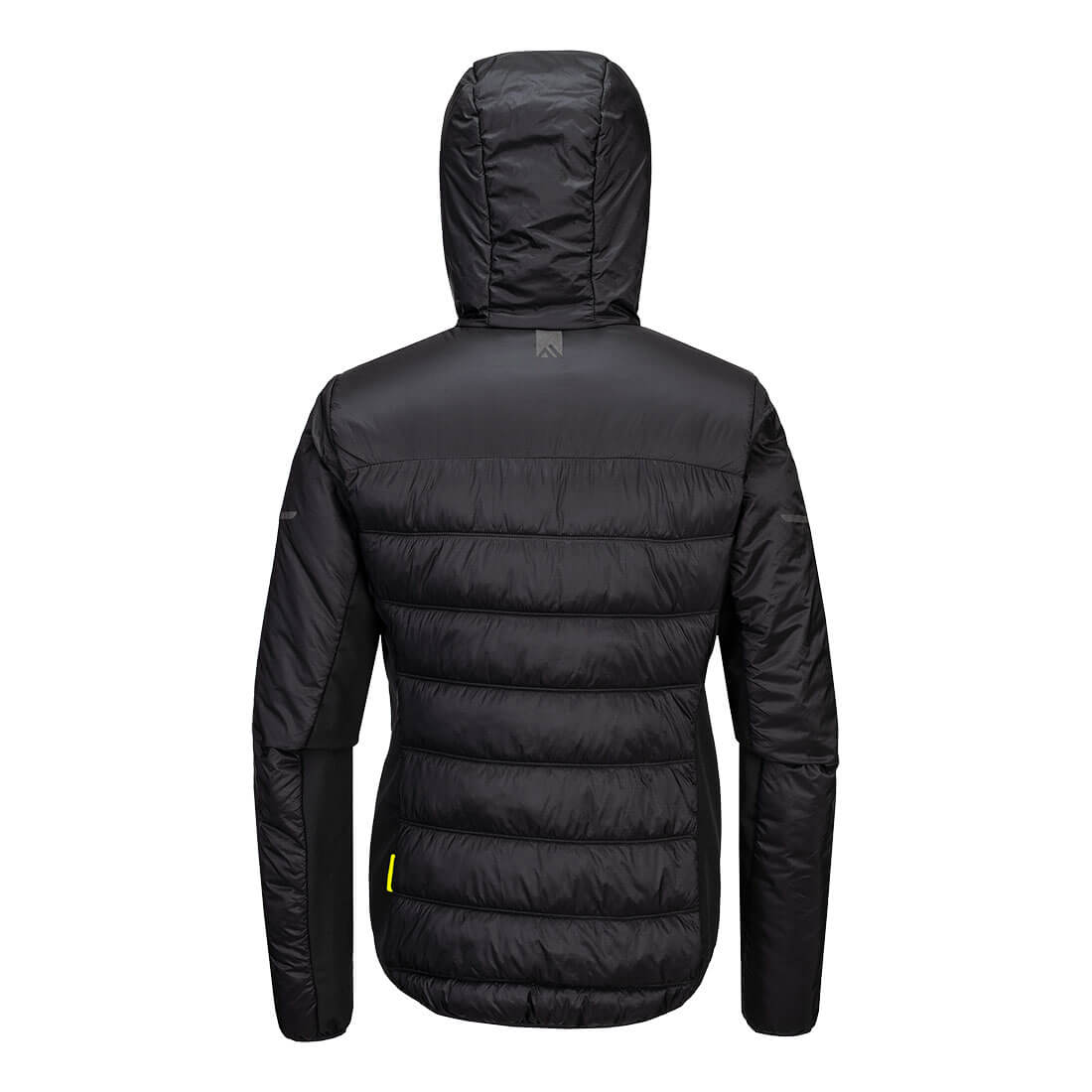 Portwest EV471 EV4 Insulated Baffle Jacket in Black, back view