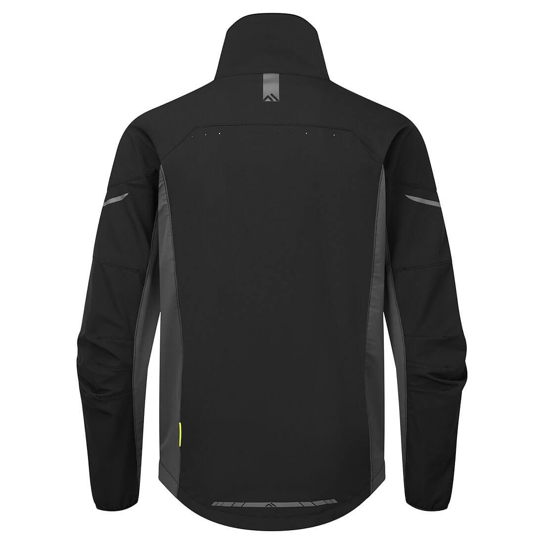 Portwest EV475 EV4 Stretch Work Jacket in Black, back view