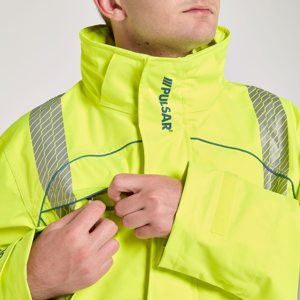 Pulsar 3-Layer Storm Coat Yellow - Recycled Content, image 6