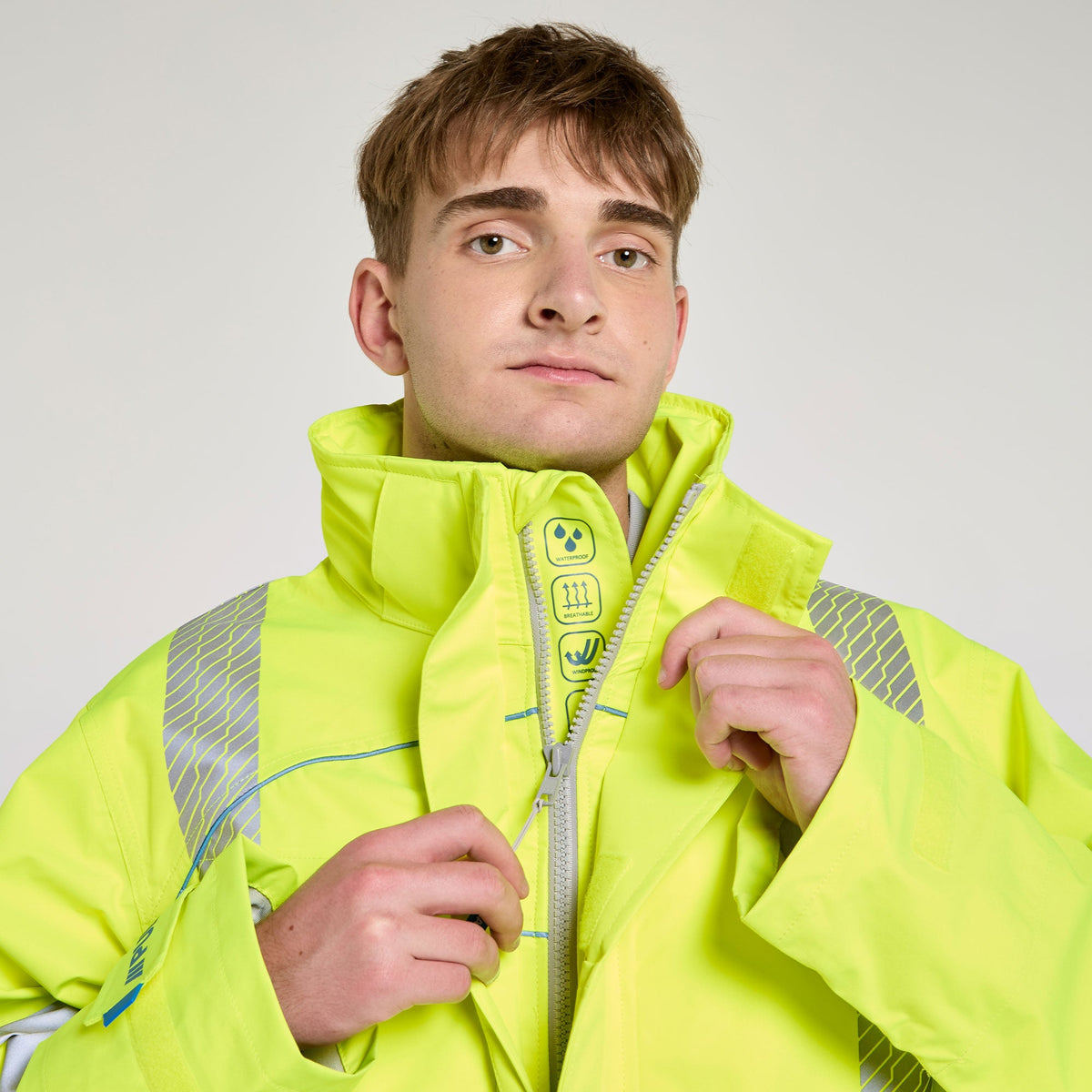 Pulsar 3-Layer Storm Coat Yellow - Recycled Content, image 7