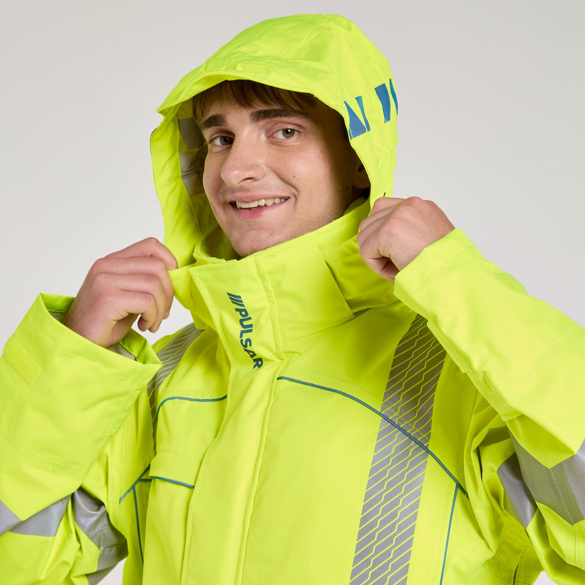 Pulsar 3-Layer Storm Coat Yellow - Recycled Content, image 9
