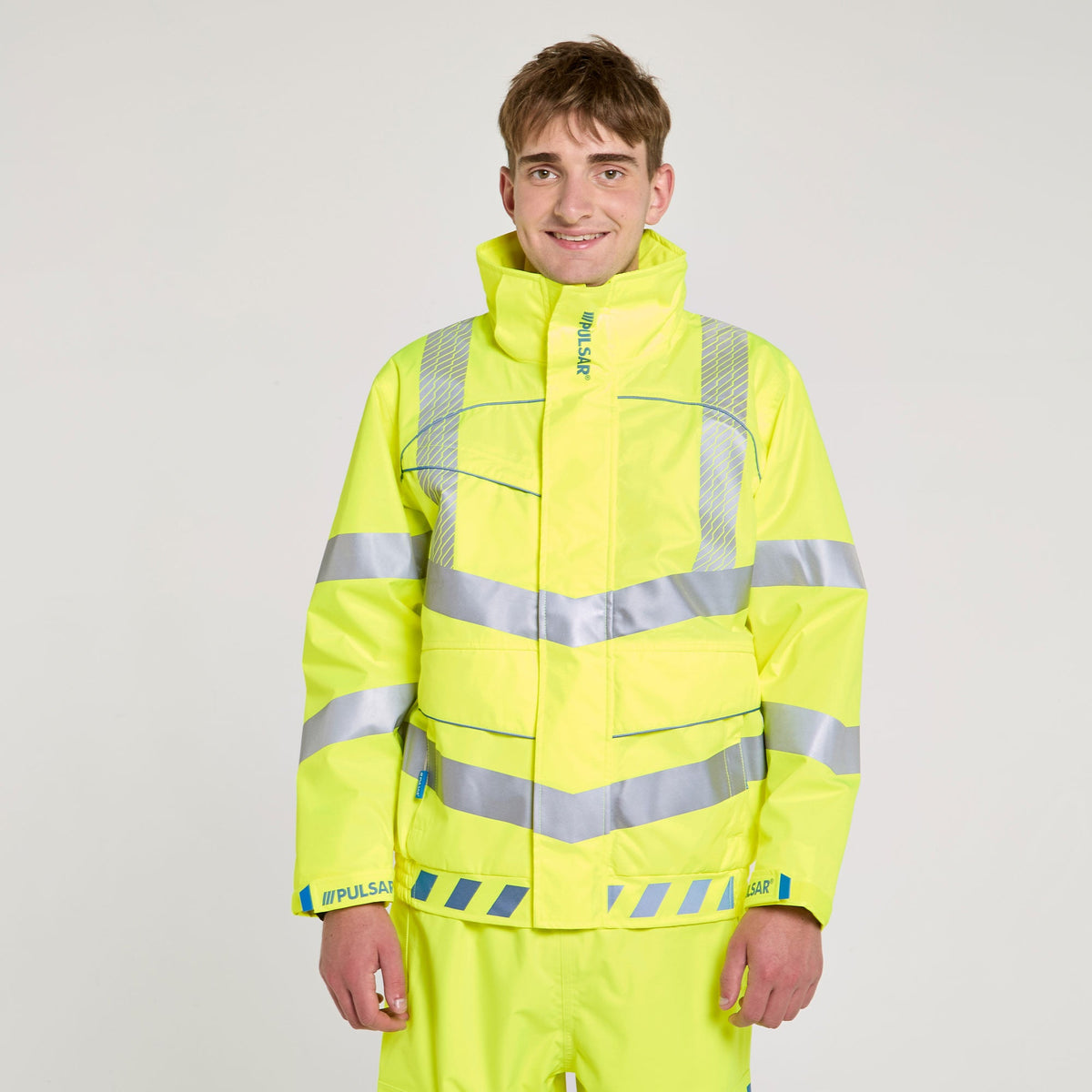 Pulsar 3-Layer Bomber Jacket Yellow - Recycled Content, image 2