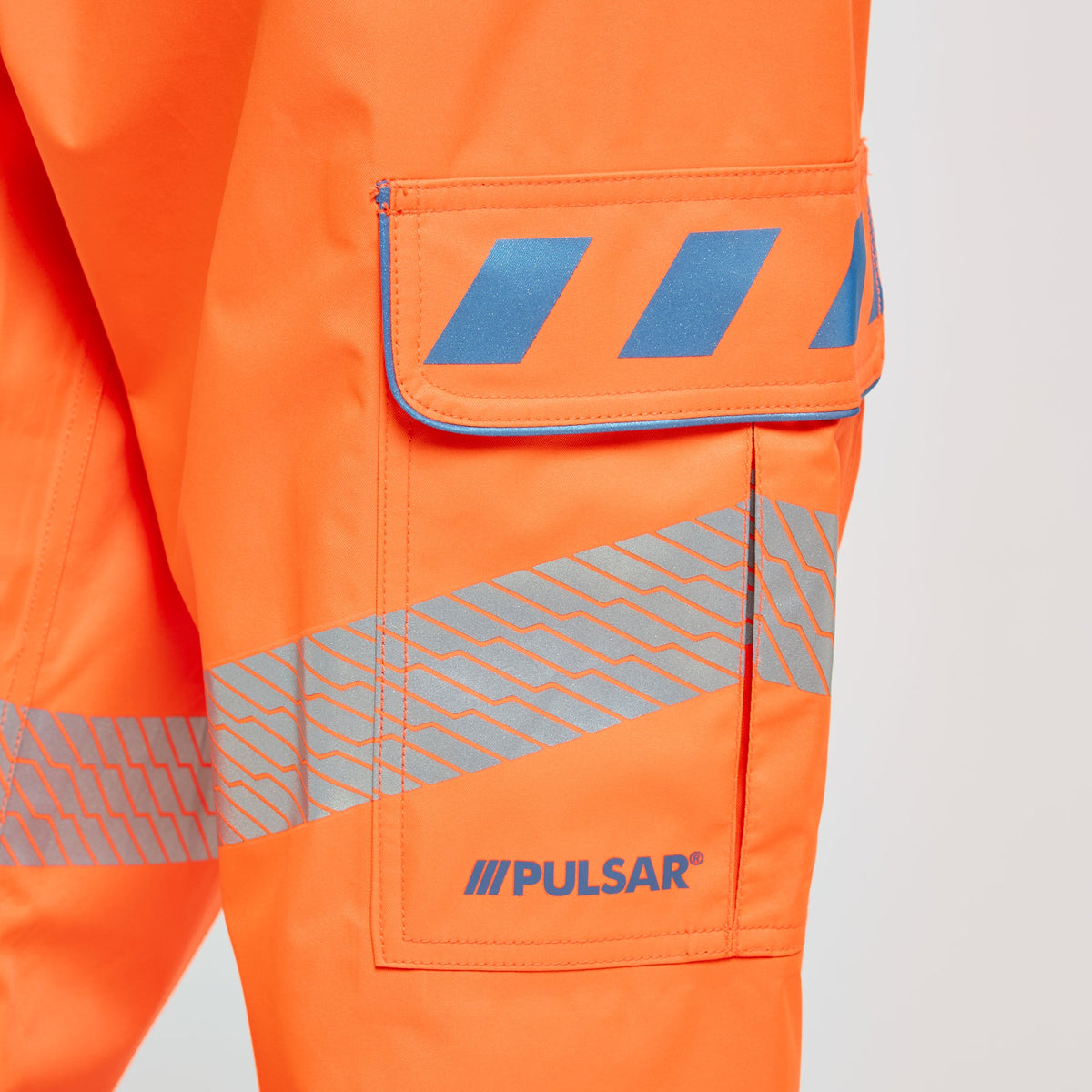 Pulsar 3-Layer Overtrousers Orange - Recycled Content, image 4