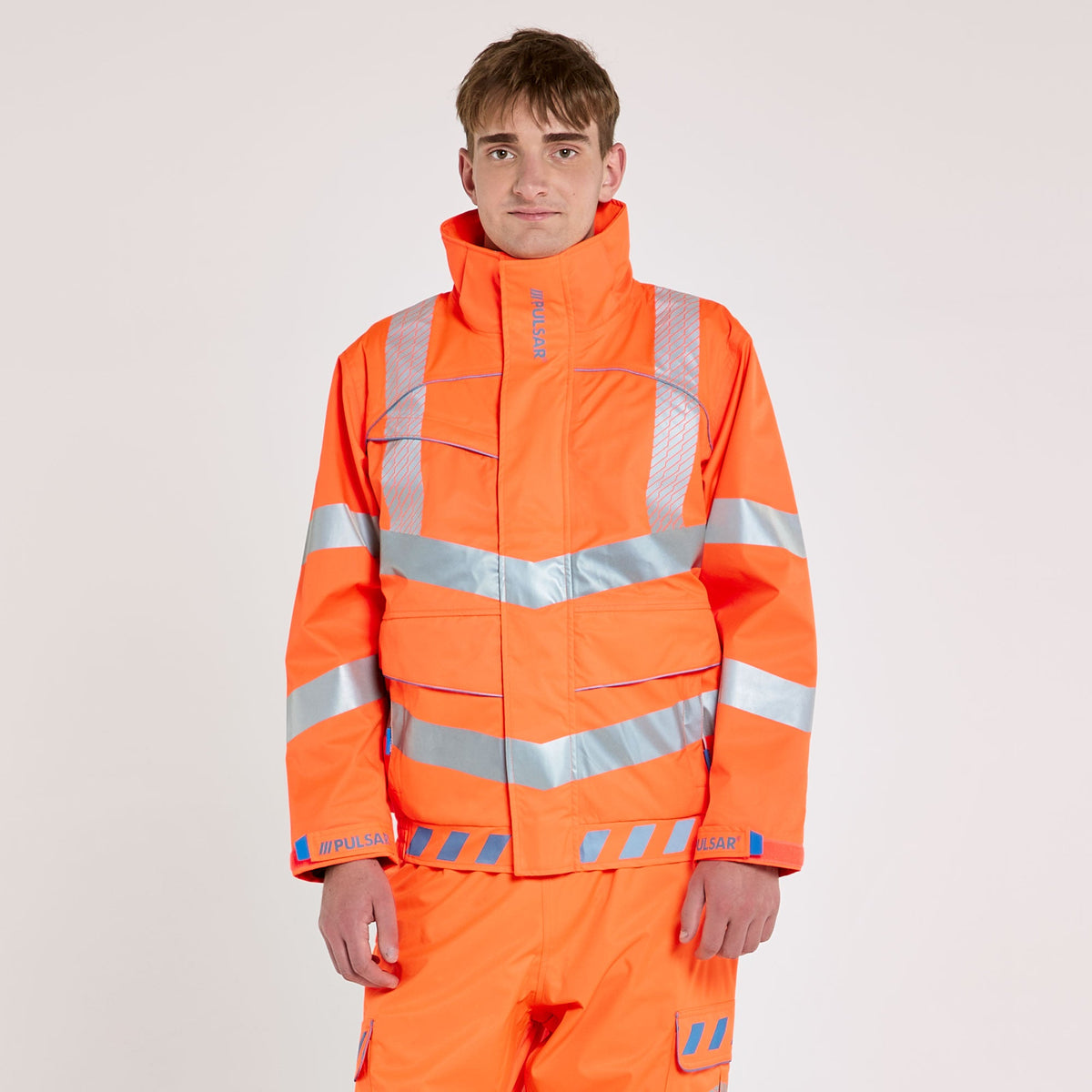 Pulsar 3-Layer Bomber Jacket Orange, image 2