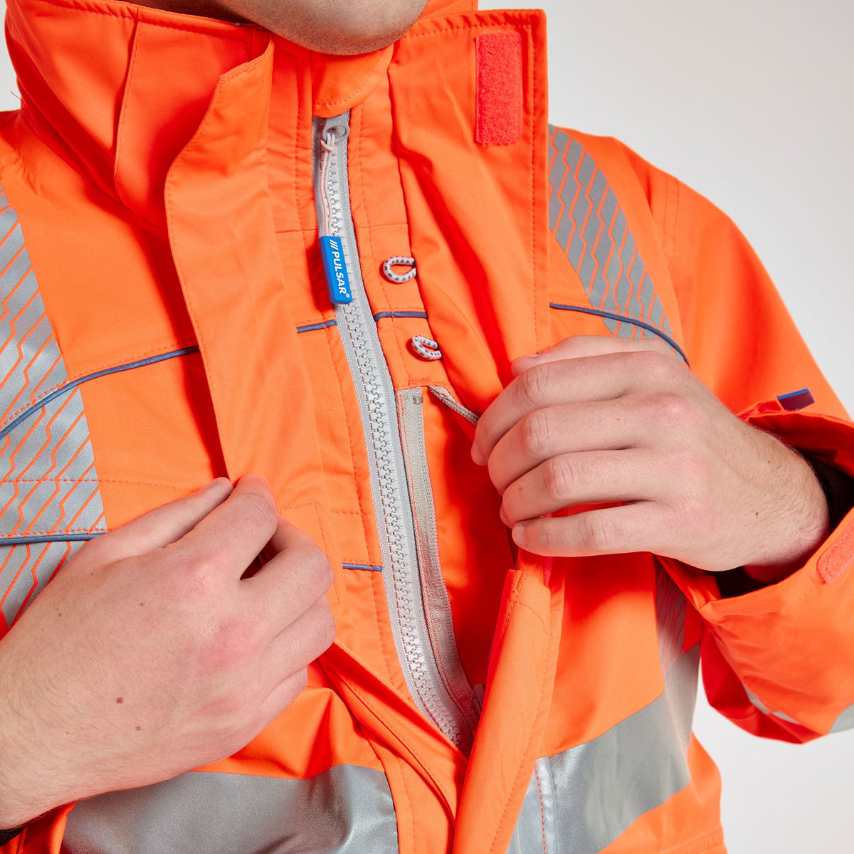Pulsar 3-Layer Bomber Jacket Orange, image 4
