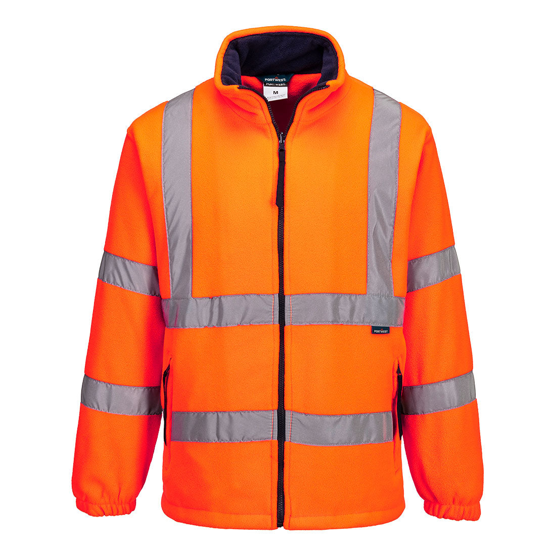 Portwest Hi-Vis Fleece in Orange, main product image