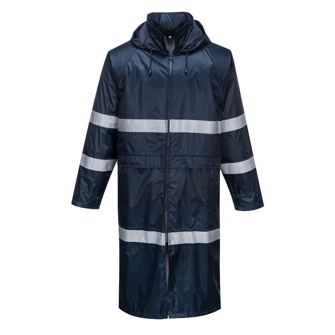 Portwest Classic Iona Rain Coat in Navy, main product image