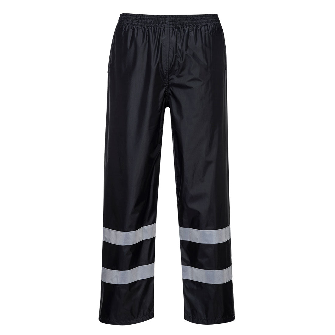 Portwest Classic Iona Rain Trousers in Black, main product image