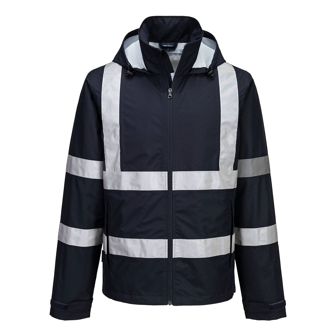 Portwest Iona Enhanced Lightweight Packable Jacket in Dark Navy, image 2
