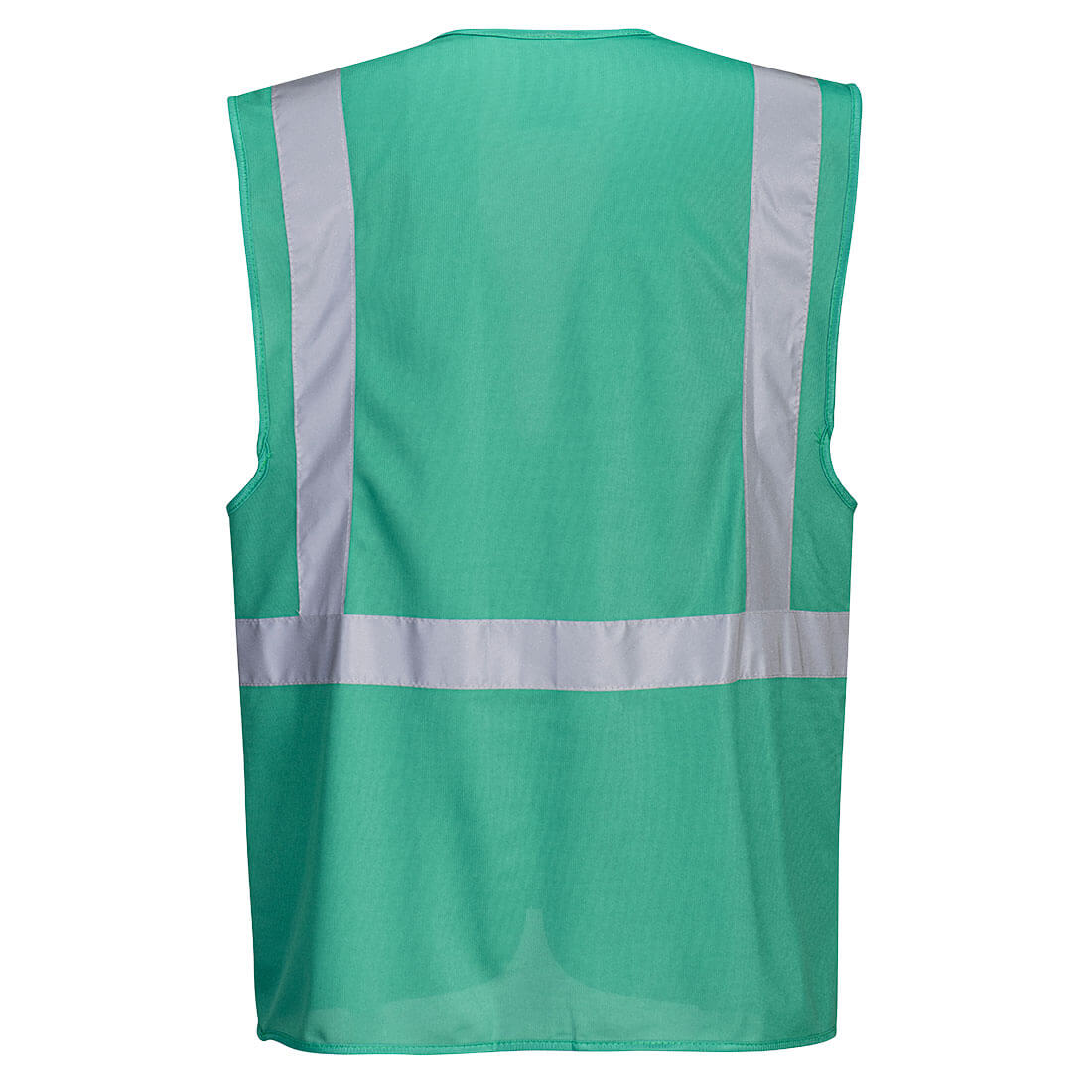 Portwest F476 Iona Executive Vest in Bottle Green, back view