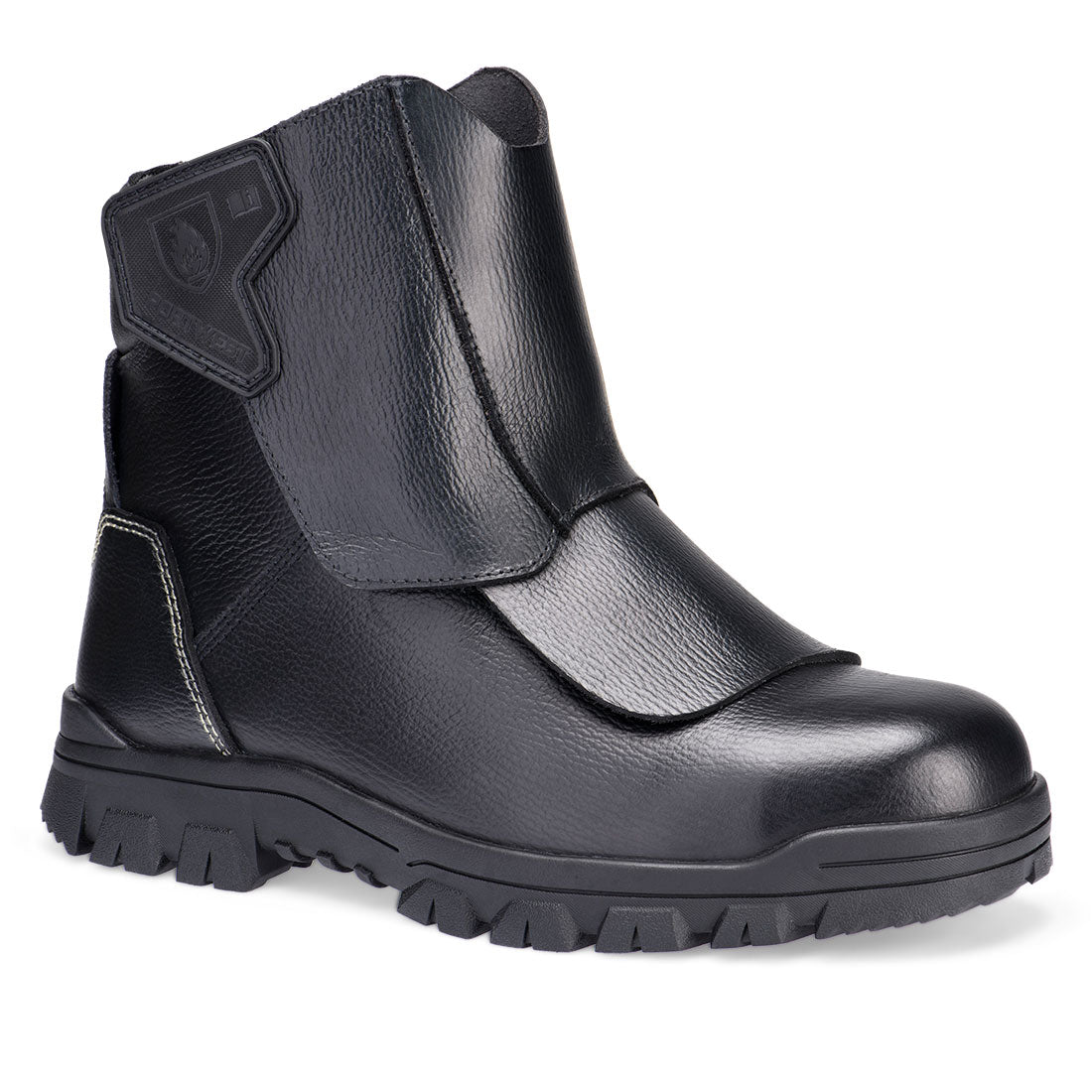 Portwest Composite Leather Foundry Boot SB PL CI HI HRO FO LG SR EH WG Fe in Black, main product image