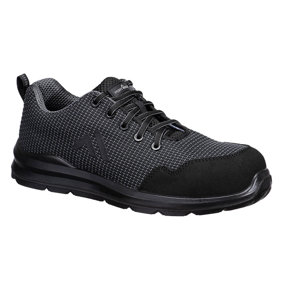 Portwest Composite Textile Trainer S3S SR FO in Grey, image 2