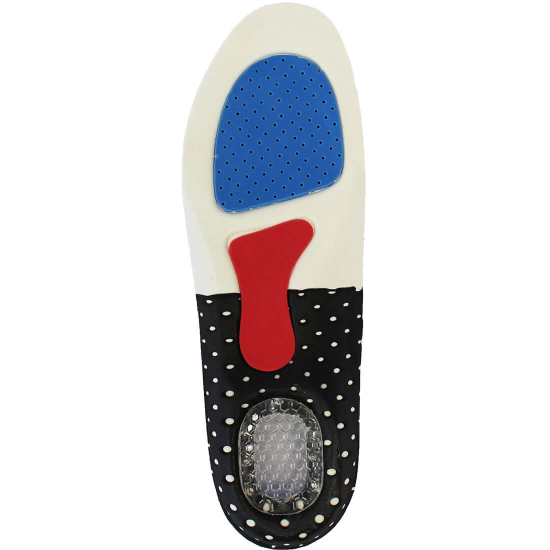 Portwest FC81 Ultimate Comfort Insole in Blue, back view