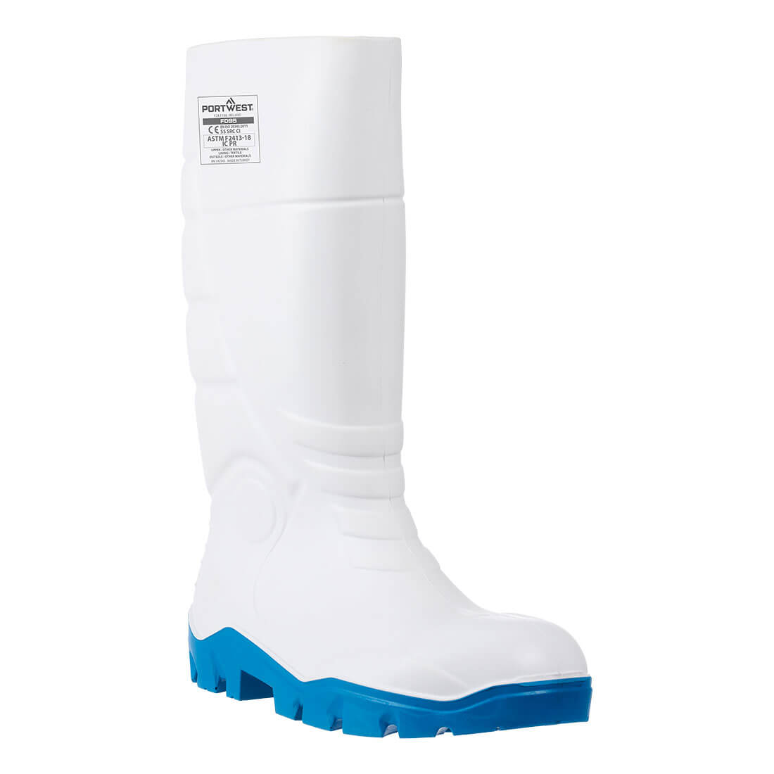 Portwest PU Food Wellington S4 FO CI SR in White, main product image