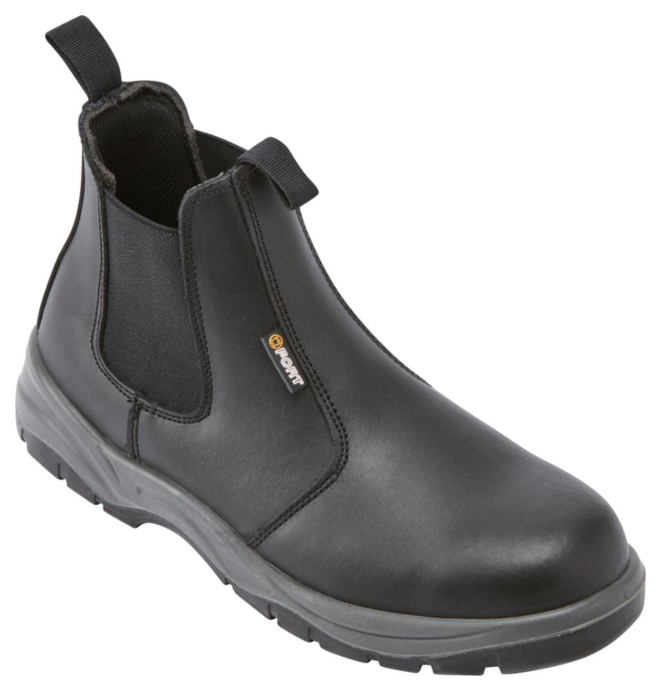 Fort FF103 Nelson Safety Boot in Black, main product image