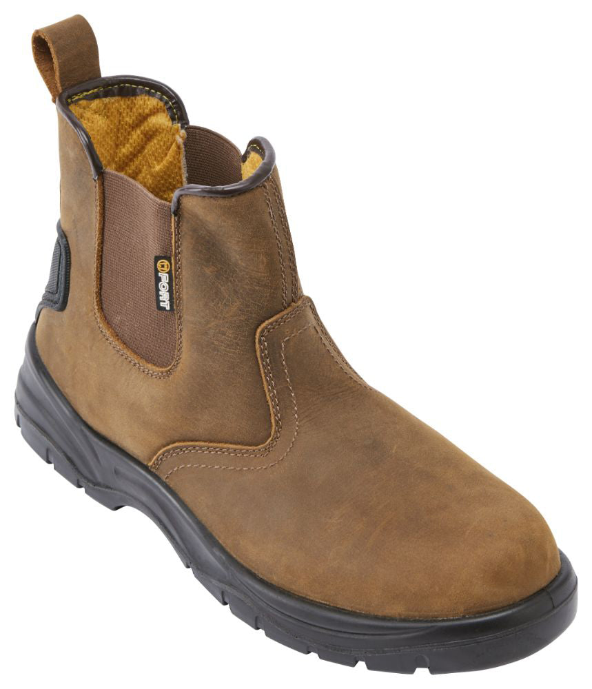 Fort FF104 Regent Safety Boot in Brown, main product image