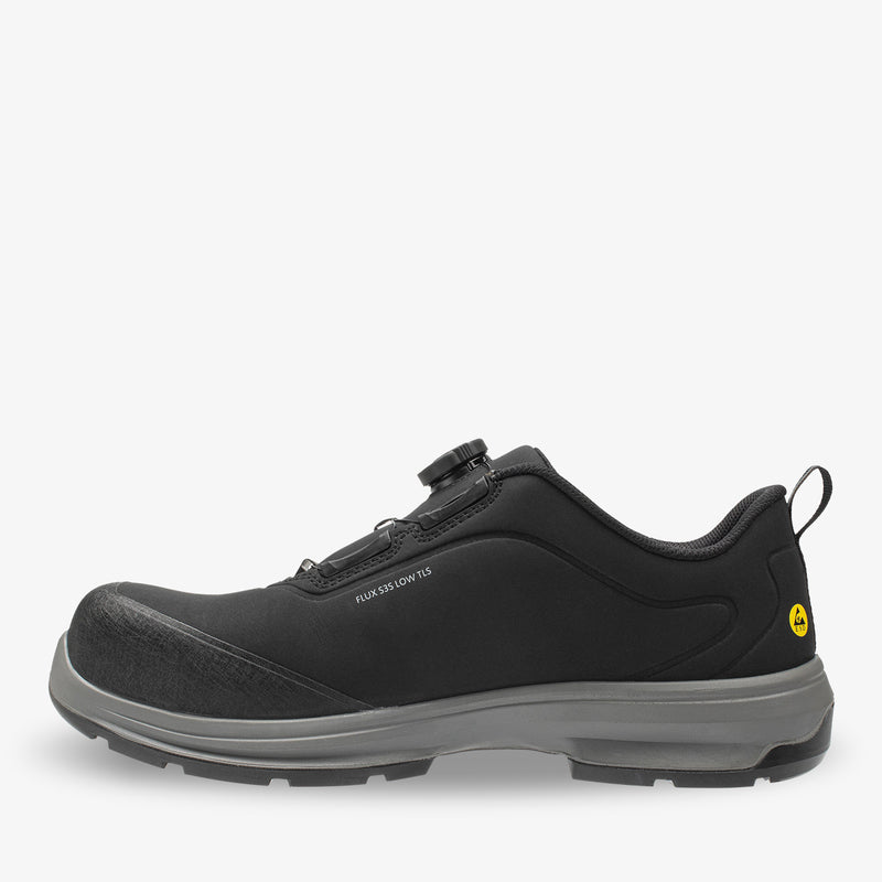 Safety Jogger FLUXS3SLTL Flux S3S Low TLS Black side view