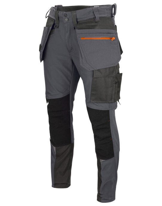 ProJob Workwear ProJob Kevlar Stretch Holster Trouser - Grey
