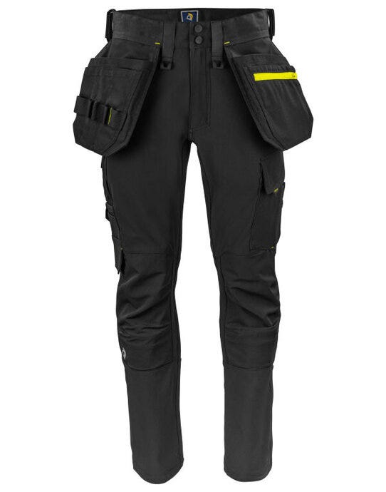 ProJob Workwear ProJob Premium Stretch Holster Trouser - Black