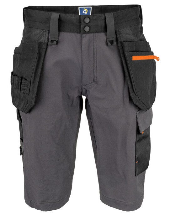 ProJob Workwear ProJob Stretch Holster Shorts - Grey