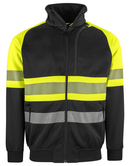 ProJob Workwear ProJob 6120 Sweatshirt Class 1 - Yellow/Black