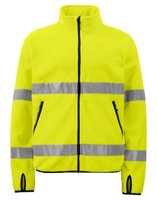 ProJob Workwear ProJob Prio 6327 Class 3 Fleece Jkt - Yellow/Black