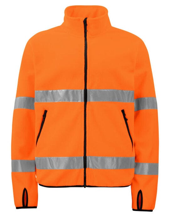 ProJob Workwear ProJob Prio 6327 Class 3 Fleece Jkt - Orange/Black
