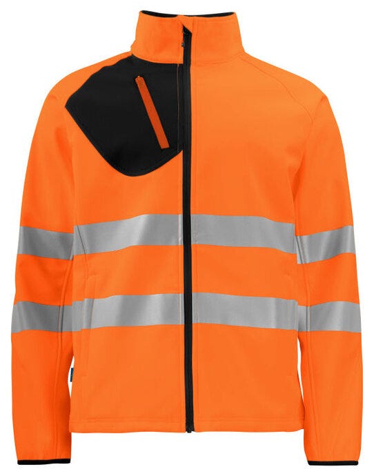 ProJob Workwear ProJob Prio 6432 Class 3/2 Softshell Jkt - Orange/Black