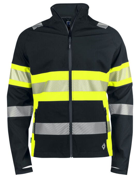 ProJob Workwear ProJob 6442 Class 1 Functional Jacket - Yellow/Black