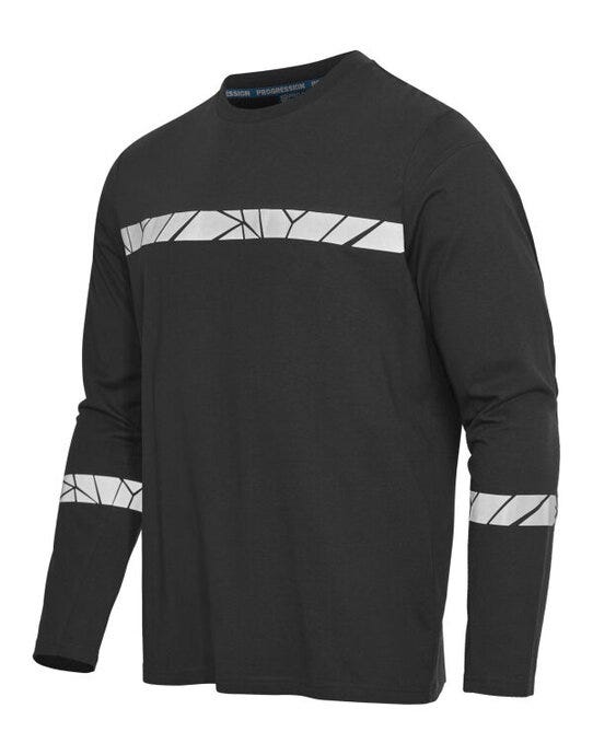 ProJob Workwear ProJob Progression 7002 LS T-Shirt - Black/Black