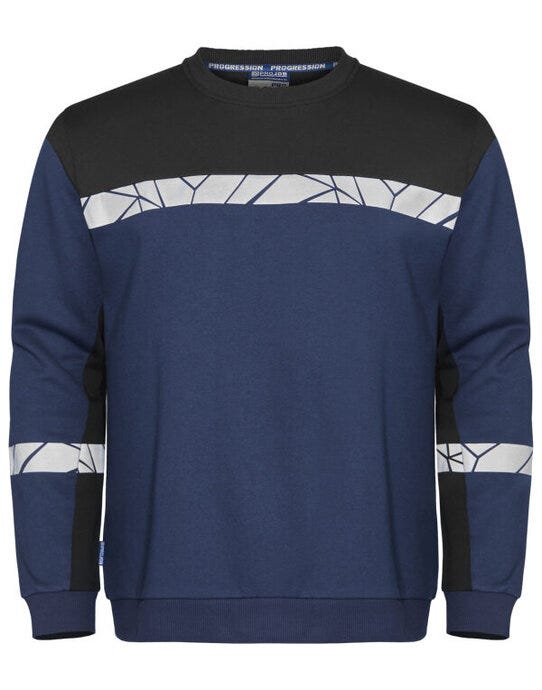 ProJob Workwear ProJob Progression 7101 Sweatshirt - Navy/Black