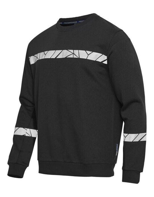 ProJob Workwear ProJob Progression 7101 Sweatshirt - Black/Black