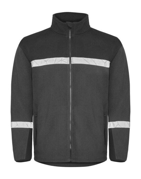 ProJob Workwear ProJob Progression 7300 Full Zip Fleece - Grey/Black