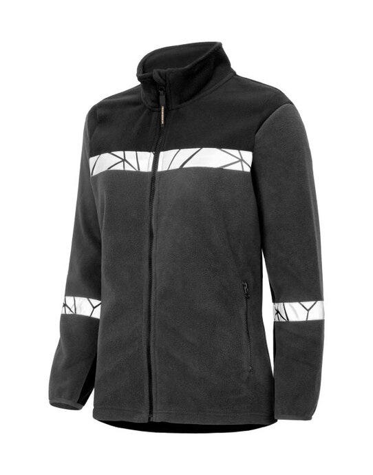 ProJob Workwear ProJob Progression 7301 Ladies FZ Fleece - Grey/Black