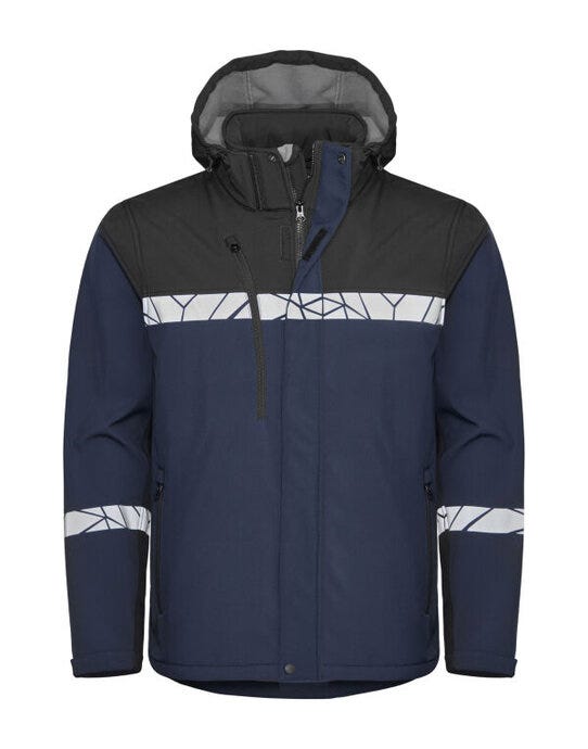 ProJob Workwear ProJob Progression 7400 Softshell Jkt - Navy/Black