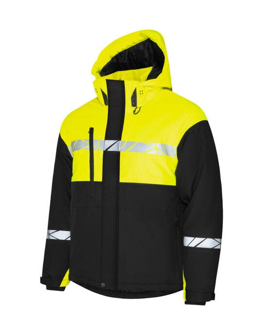 ProJob Workwear ProJob Progression 7413 Padded Softshell - Black/Yellow