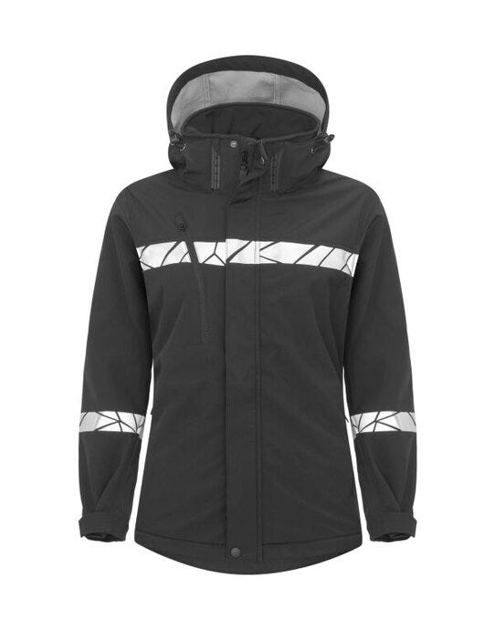 ProJob Workwear ProJob Progression 7417 Ladies Softshell - Black/Black