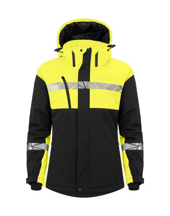 ProJob Workwear ProJob Progression 7418 Ladies Softshell - Black/Yellow