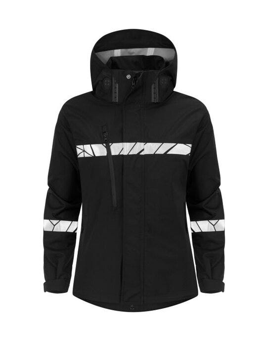 ProJob Workwear ProJob Progression 7419 Ladies Shell Jkt - Black/Black