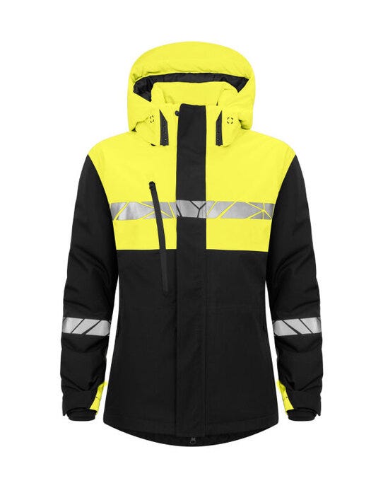ProJob Workwear ProJob Progression 7420 Ladies Funct Jkt - Black/Yellow