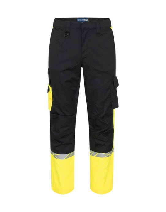 ProJob Workwear ProJob 7507 Service Pant - Black/Yellow