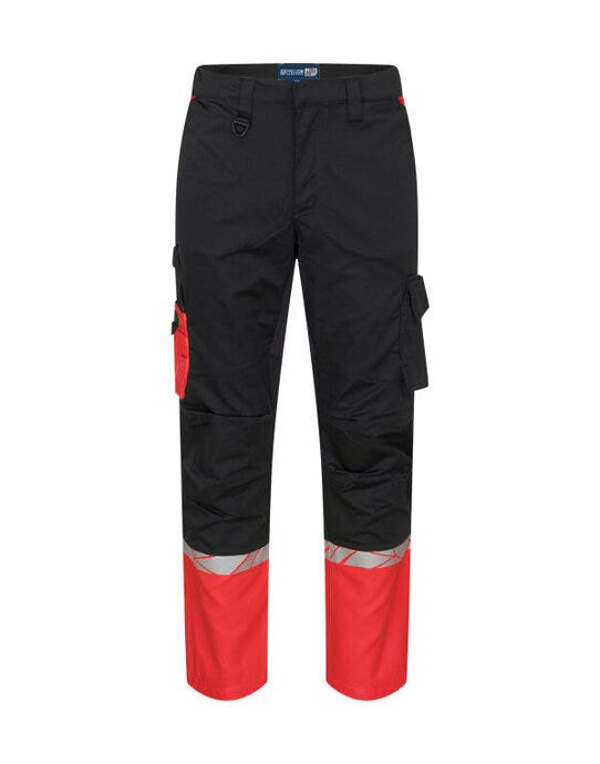 ProJob Workwear ProJob 7507 Service Pant - Black/Red