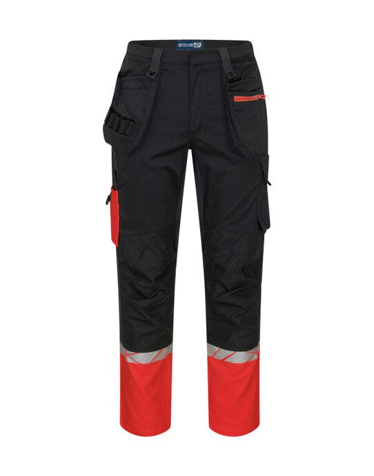 ProJob Workwear ProJob 7509 Workpant - Black/Red