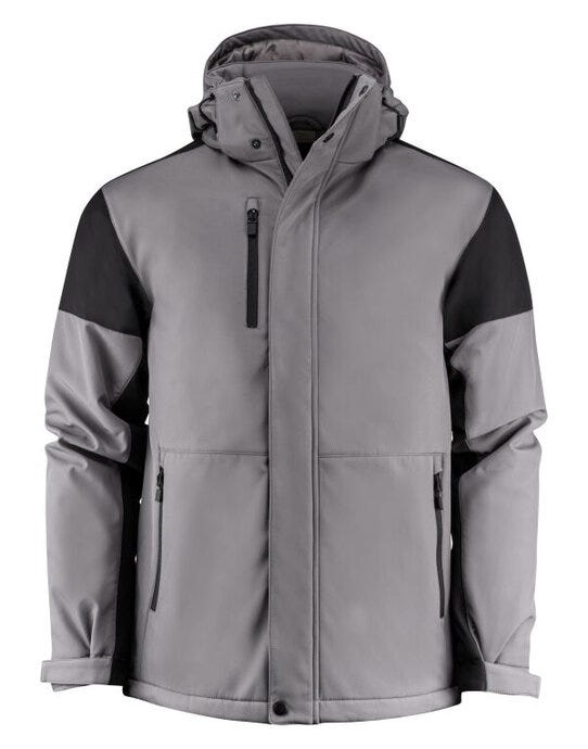 Printer Prime Mens Padded Softshell - Anthracite/Black