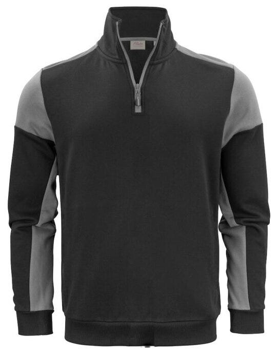 Printer Prime Half Zip Sweater - Black/Anthracite