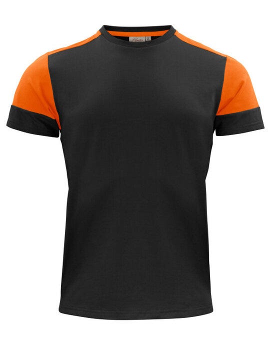 Printer Prime T-Shirt - Black/Orange
