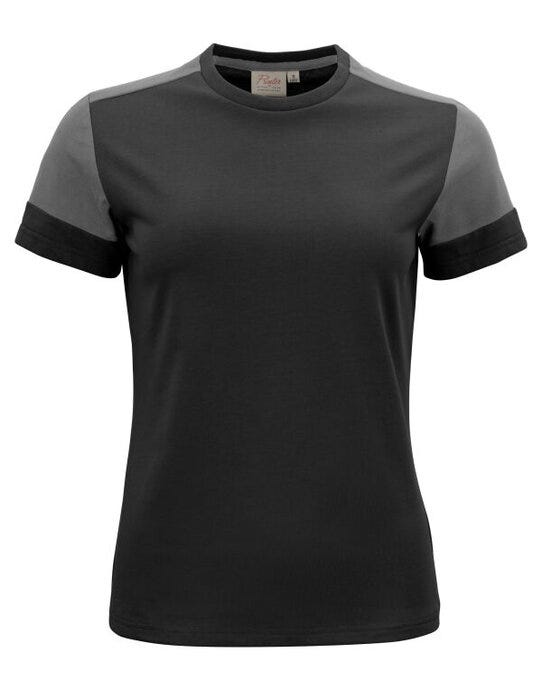 Printer Prime Ladies T-Shirt - Black/Anthracite