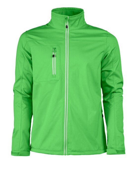 Printer Red Vert Softshell Jacket - Lime